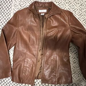 Preston & York leather jacket
